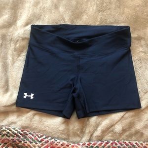 Under Armor Navy Blue Spandex